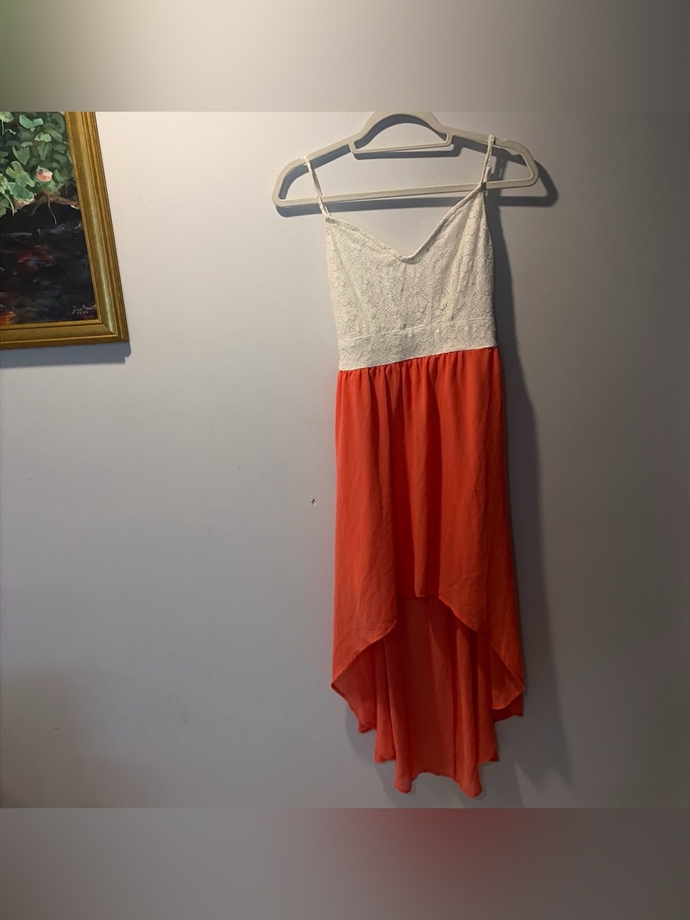 NWT Vintage Wet Seal Lace High Low Midi Dress XS Y2K 90s Fairy Romantic Festival